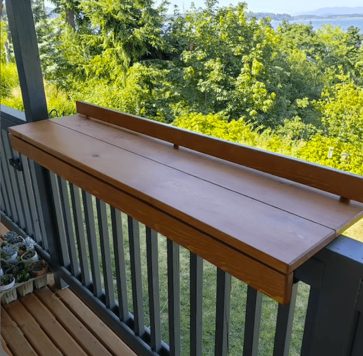 small balcony bar table