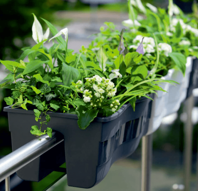 ridge balcony railing planter