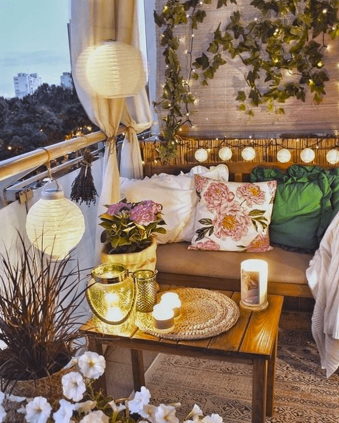 balcony curtains