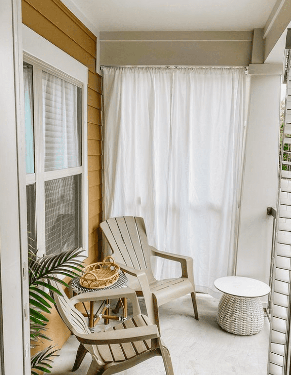 balcony curtains