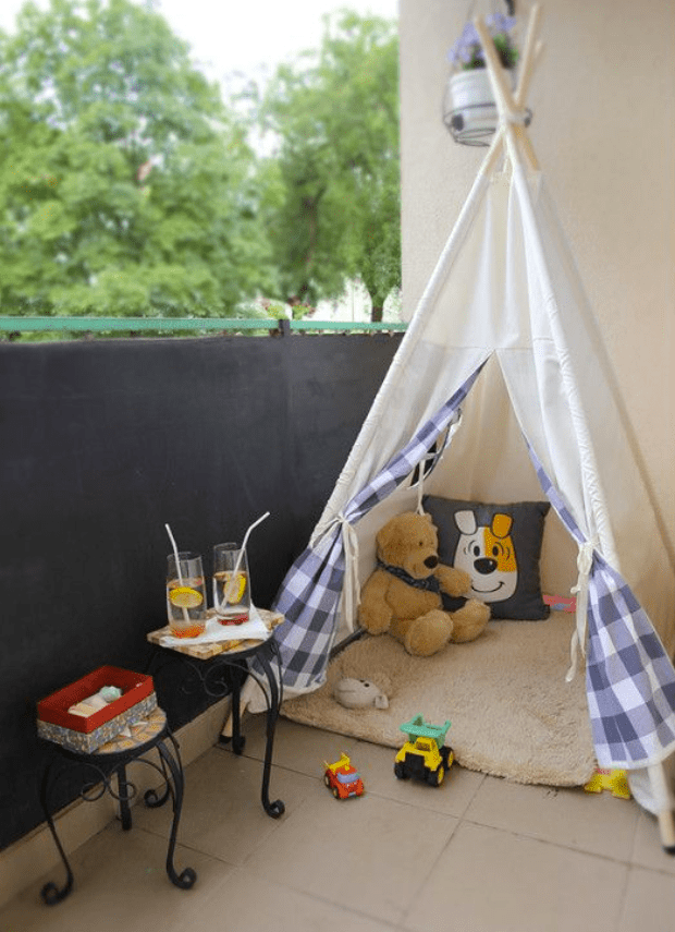 kid friendly balcony ideas