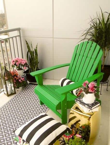 balcony easy chair