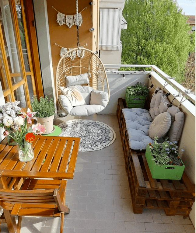 Balcony Swing Chair 