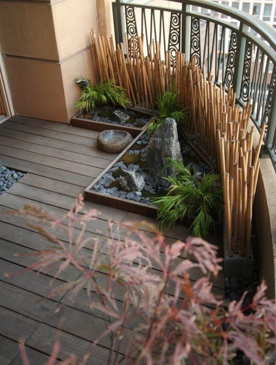 How To Create A Zen Garden On A Balcony - Balcony Boss