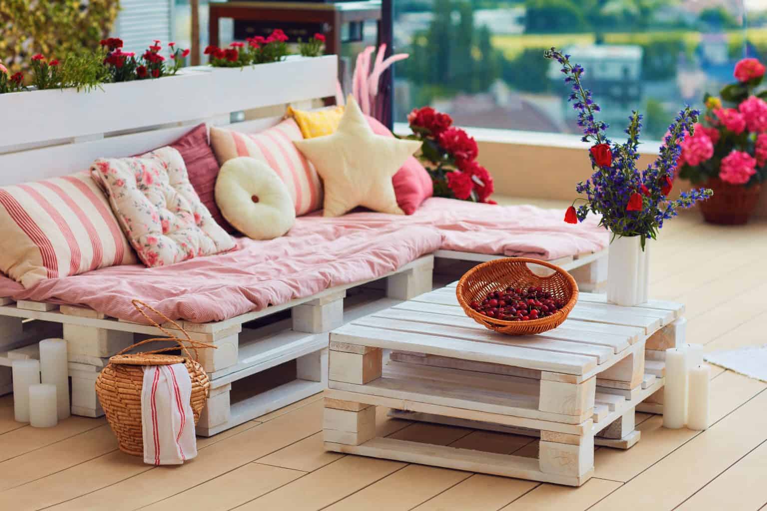 13 DIY Furniture Ideas for a Balcony - Balcony Boss