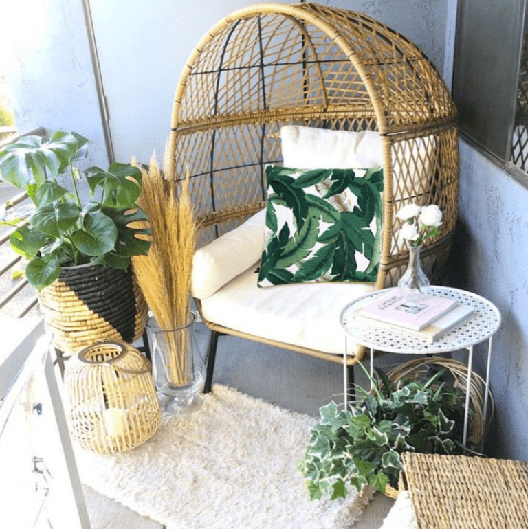 tropical balcony