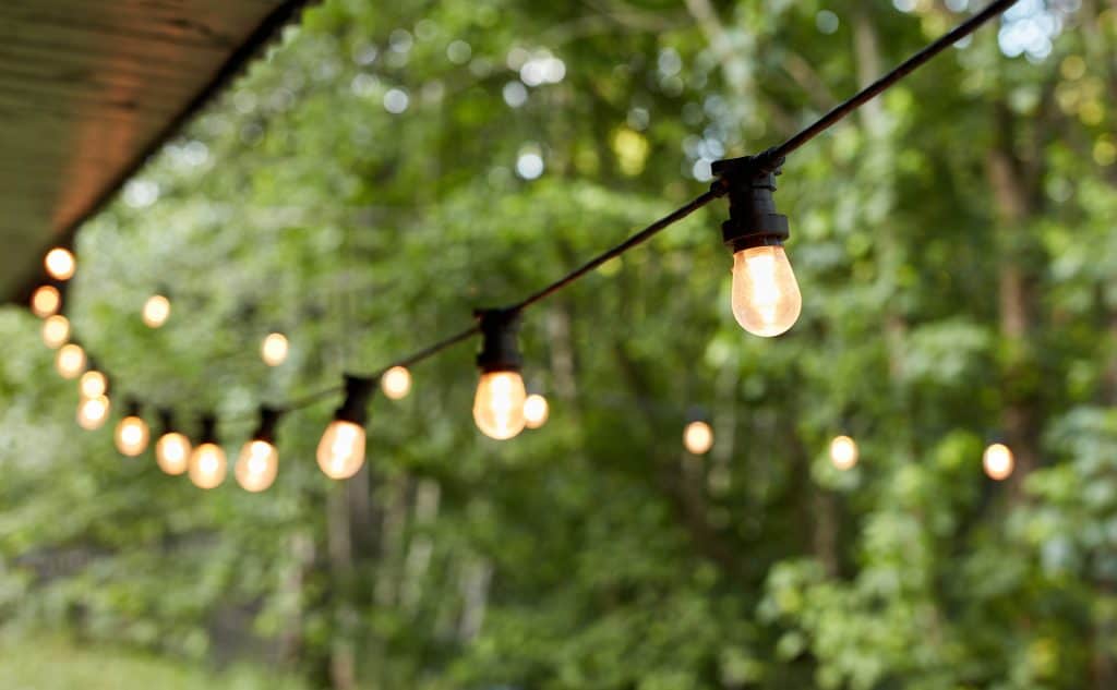 hanging lights for terrace