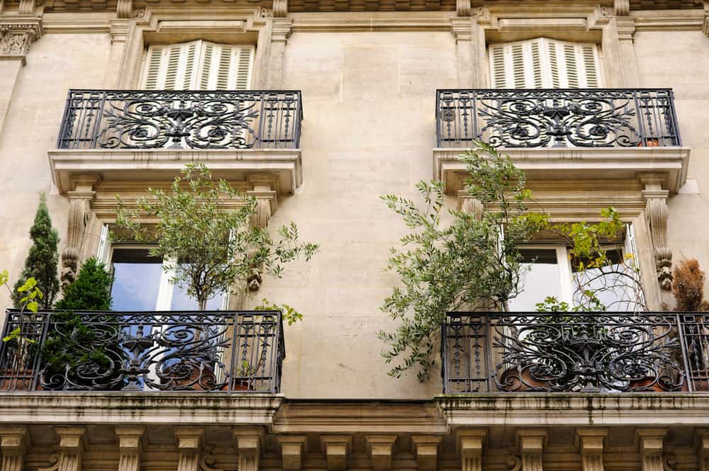 traditional juliet balcony