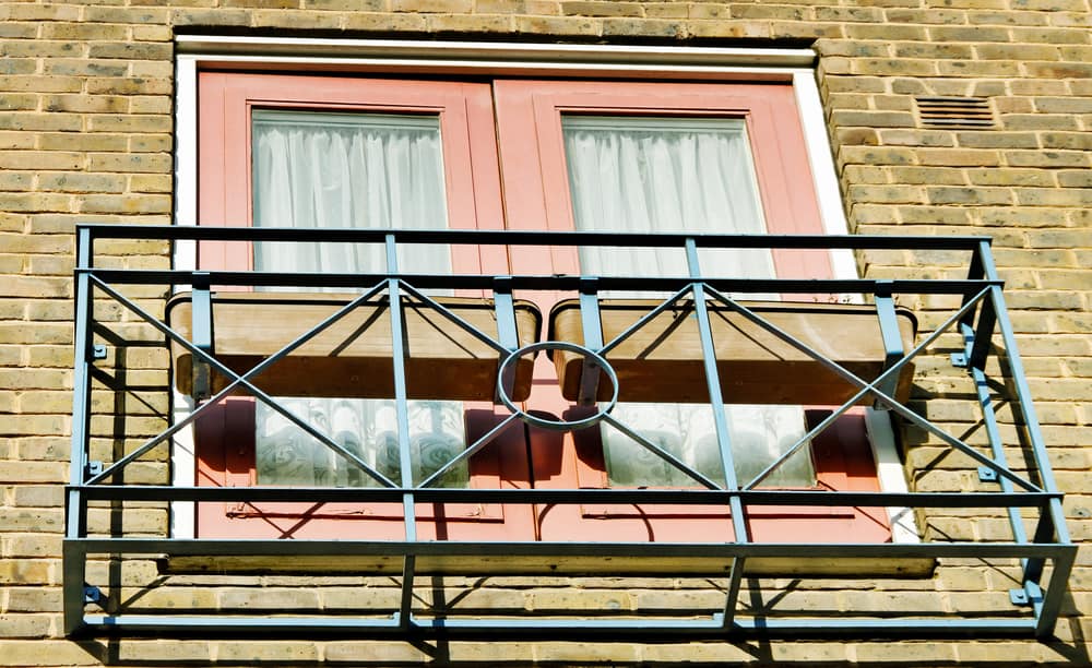 faux balcony