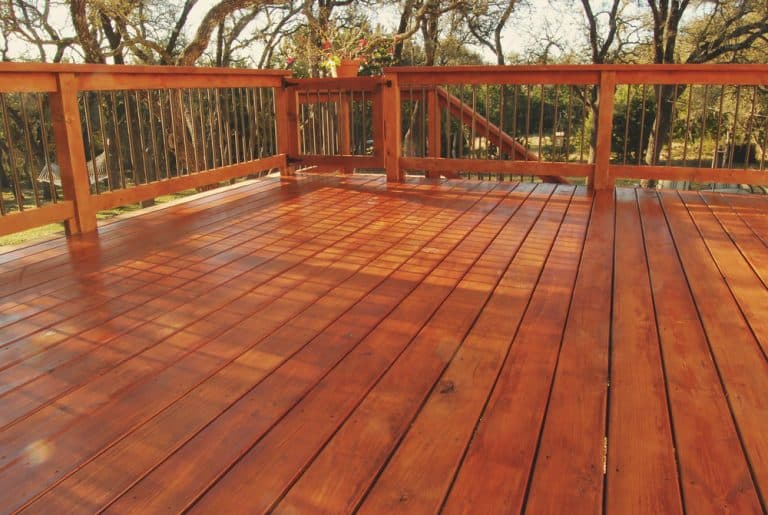 How to Prevent Footprints on a Stained Deck