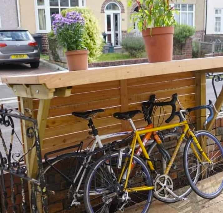 balcony bike storage ideas